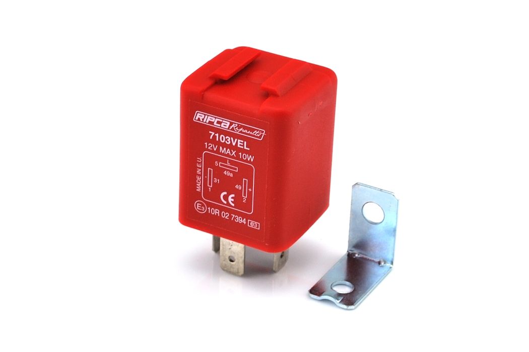 Led Flasher Relay 12V 3 Pins (49A,31,49) - Euromotive Lighting & Signal