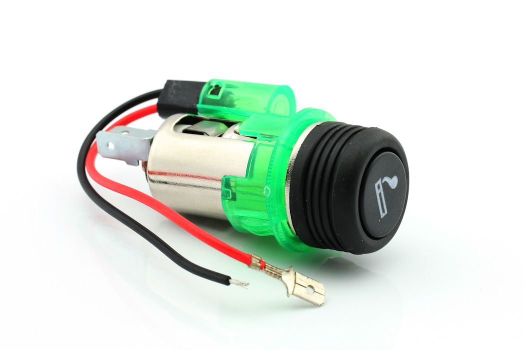 Cigar Lighter Plug&Socket, Illuminated - Euromotive Lighting & Signal