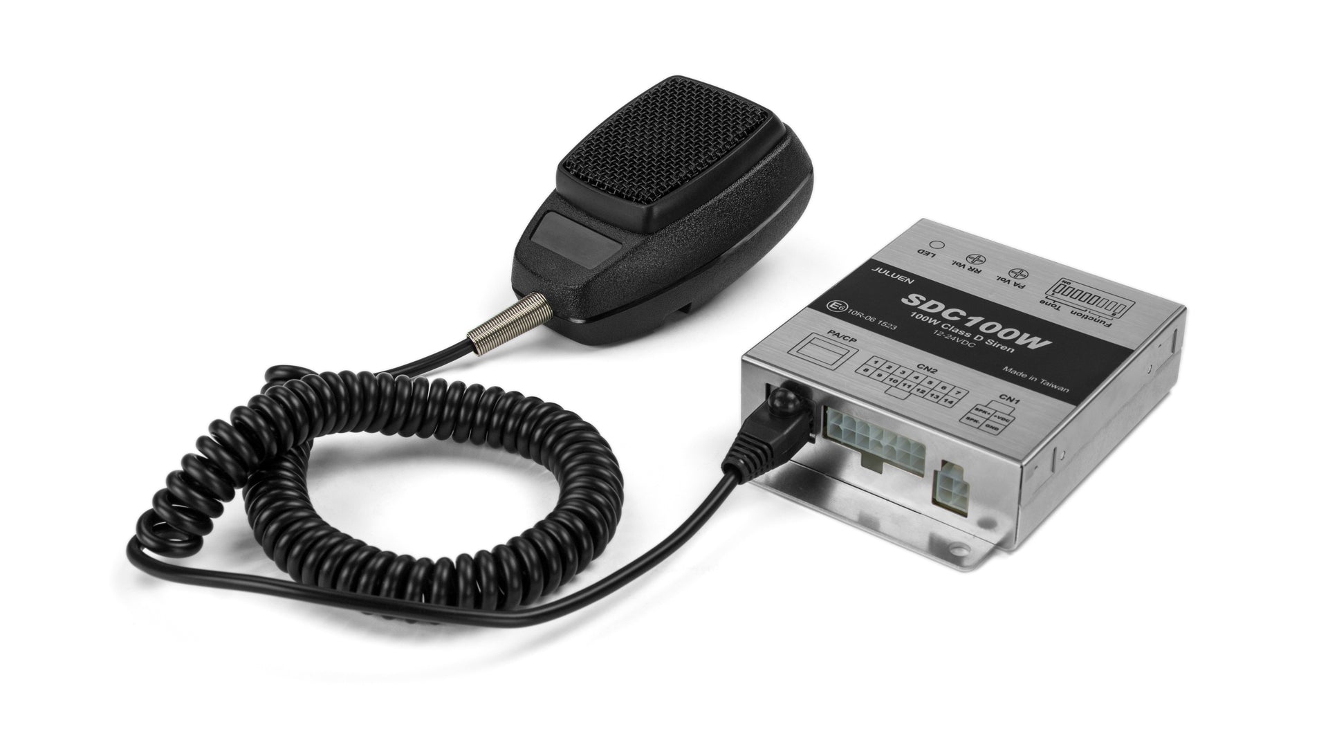 Siren Amp Small SD100watt Microphone - Euromotive Lighting & Signal