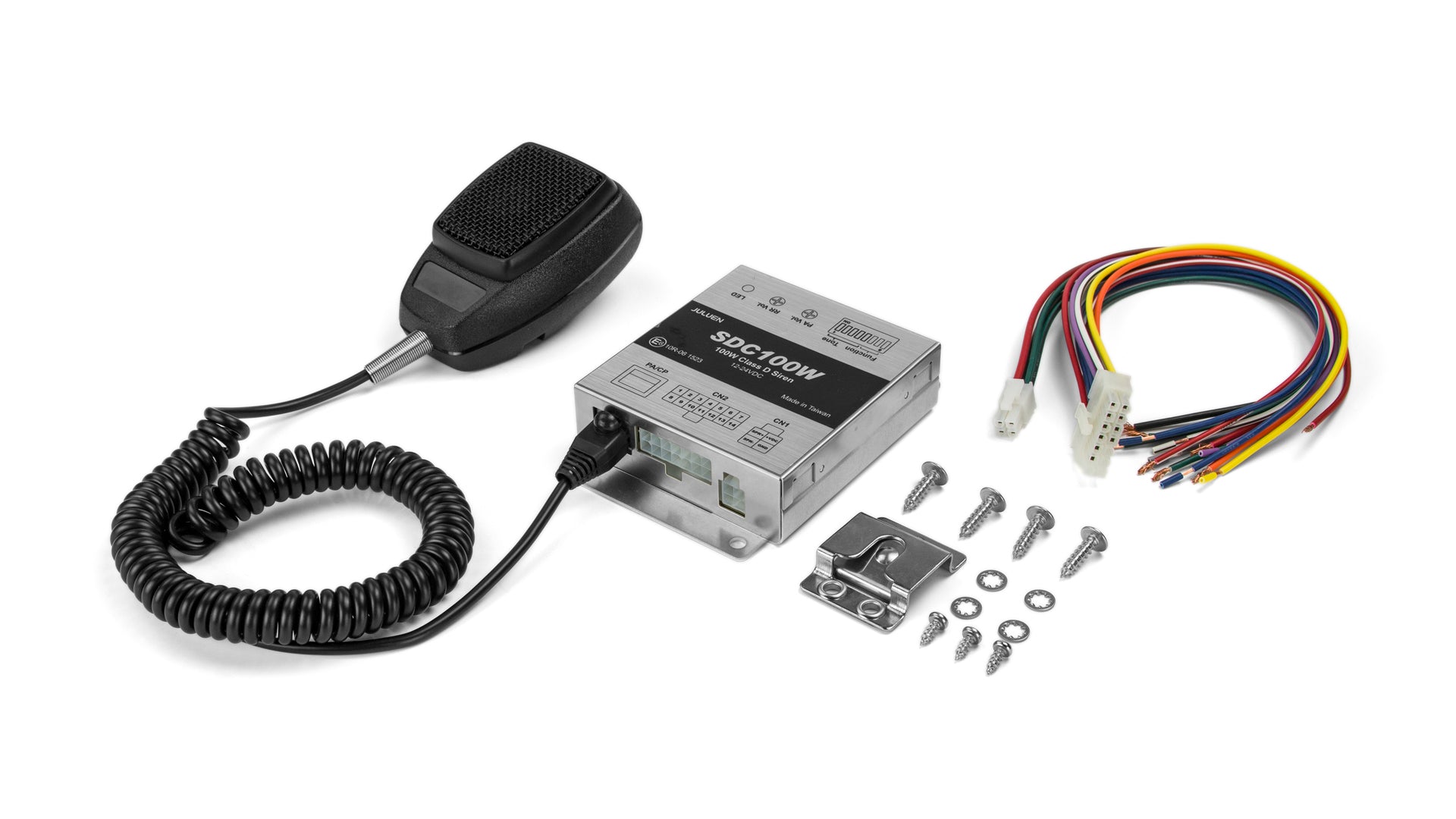 Siren Amp Small SD100watt Microphone - Euromotive Lighting & Signal