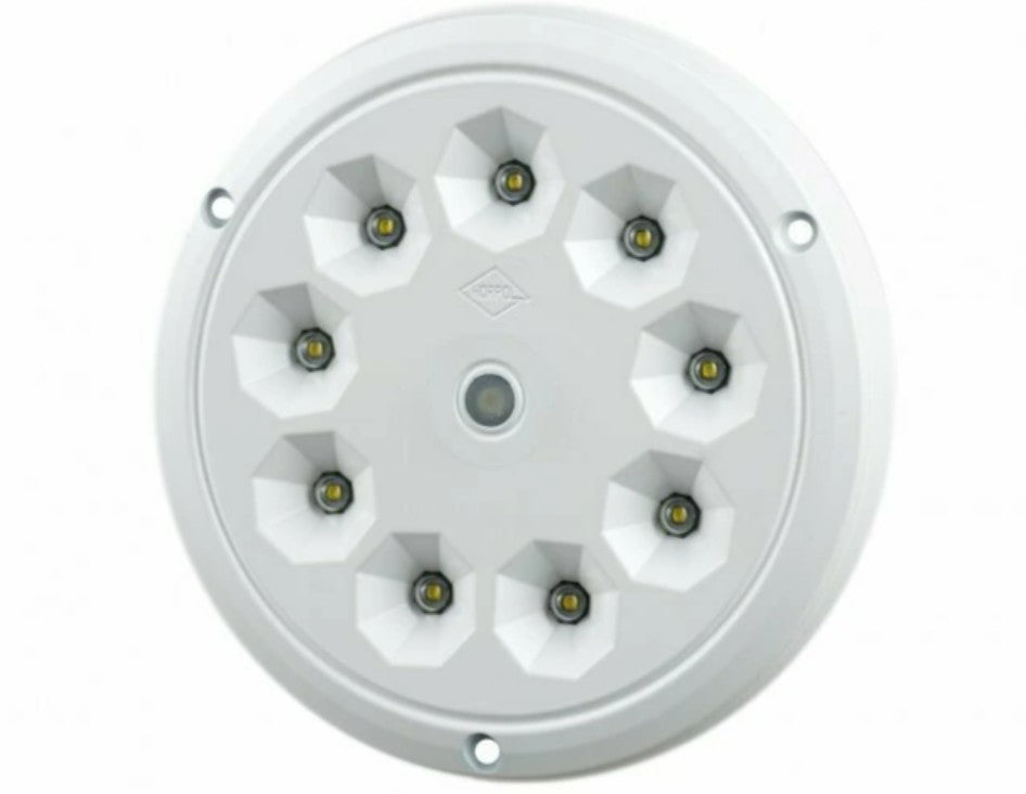 Interior: Led Switch Round, 1650/510Lm, 12/24V - Euromotive Lighting & Signal