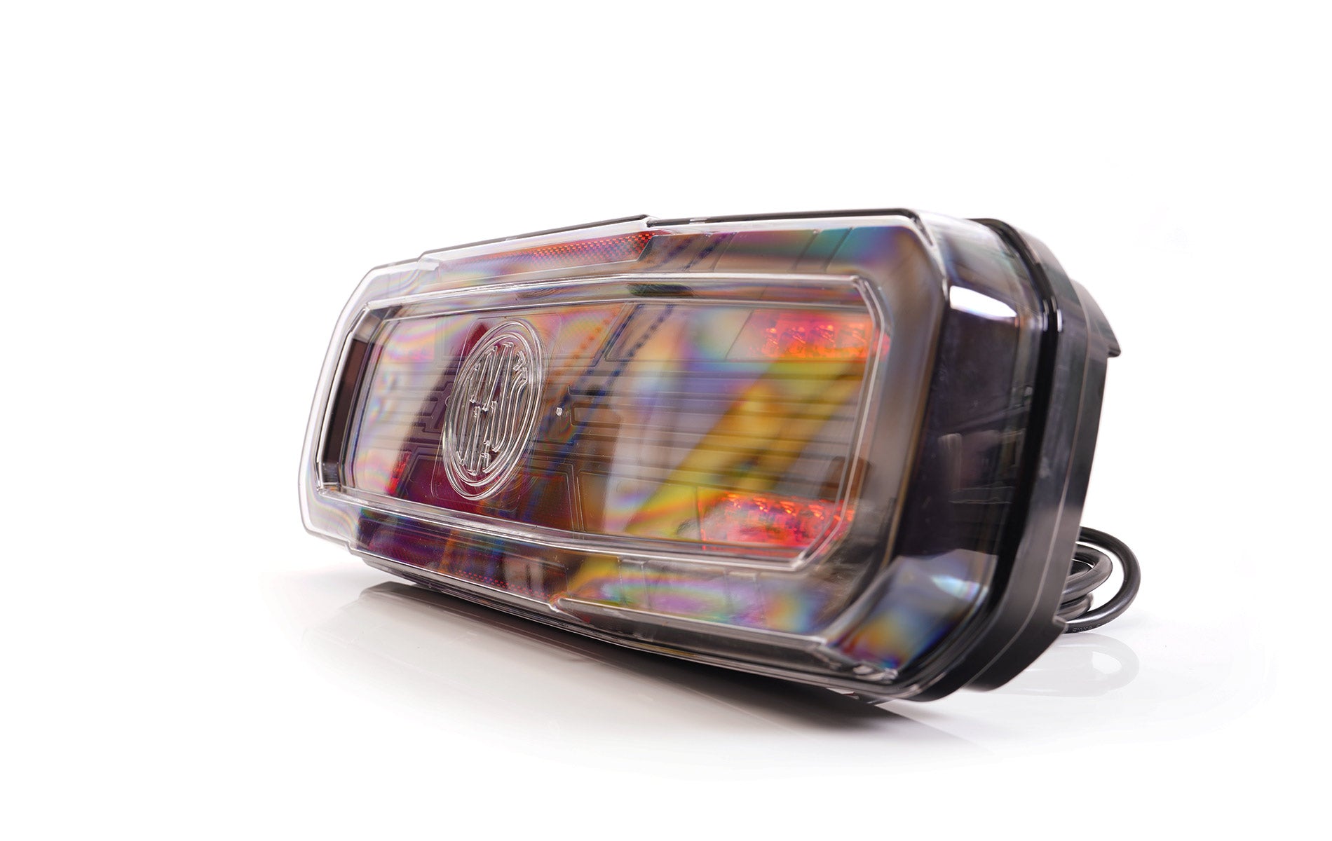 W278DD LINE 5 Function Truck Tail Lamp with Dynamic Indicator & Dark Lens (NO LOGO)