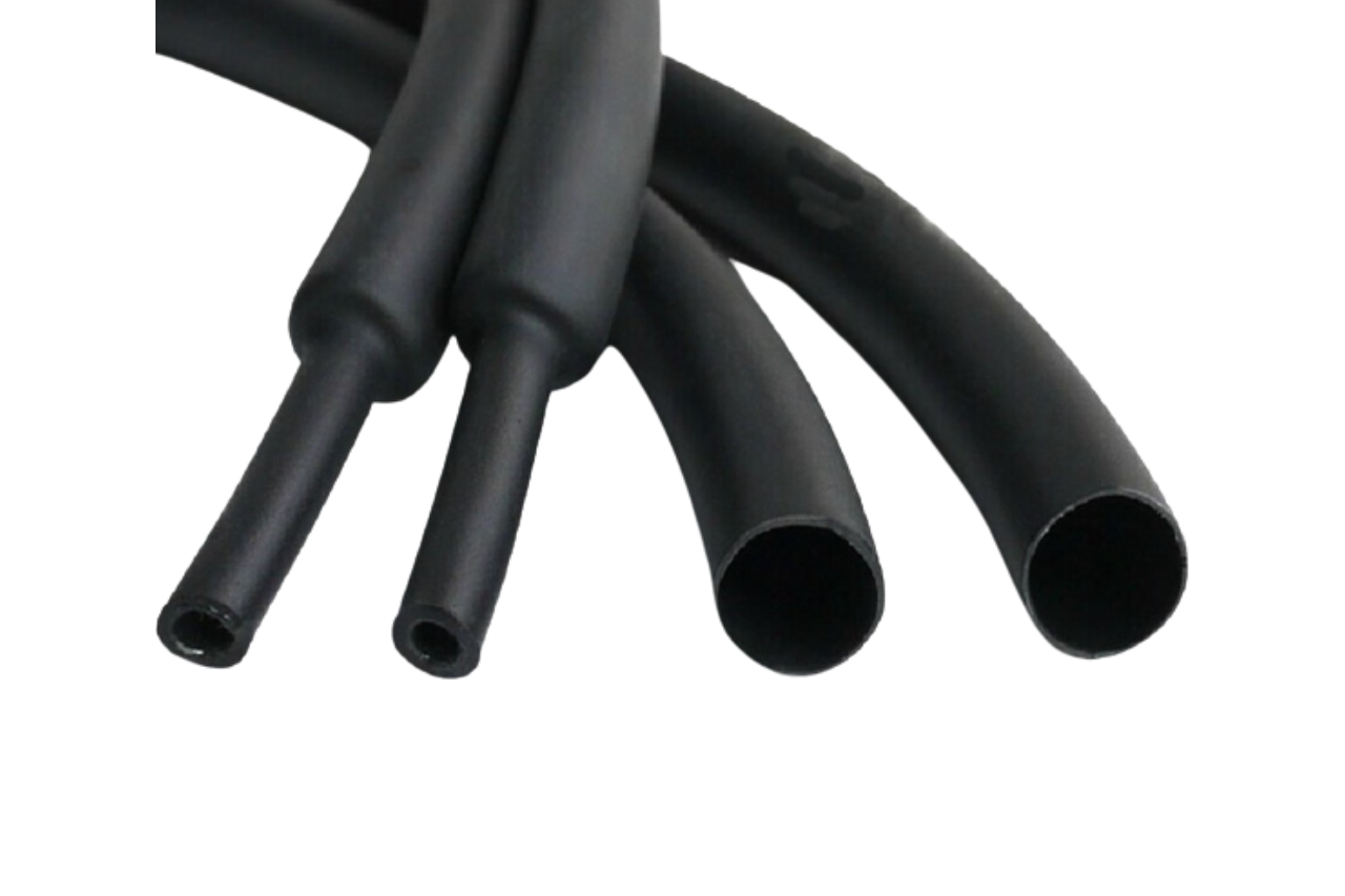 Heatshrink Sleeving 3:1 Ratio Black Metre Lengths - Euromotive Lighting & Signal