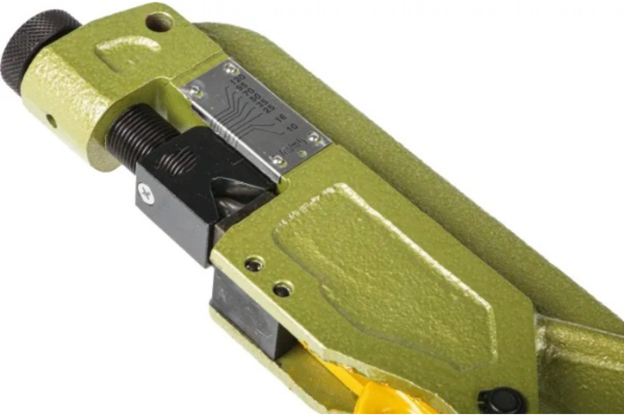Heavy Duty Crimping Tool for Tube Terminals - 10mm²-120mm² - Euromotive Lighting & Signal
