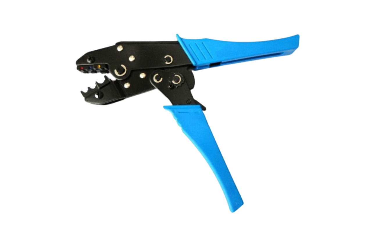 Ratchet Crimping Tool for Pre-Insulated Terminals - 0.5mm²-6.0mm² - Euromotive Lighting & Signal