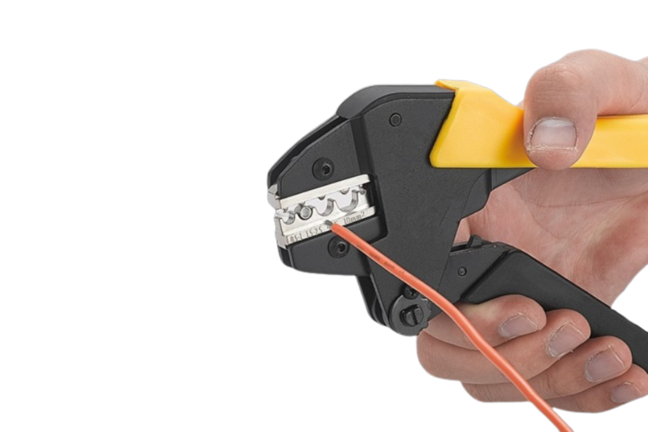 Ratchet Crimping Tool for Solar Connectors MC4/MC3 - 2.5mm²-6.0mm² - Euromotive Lighting & Signal