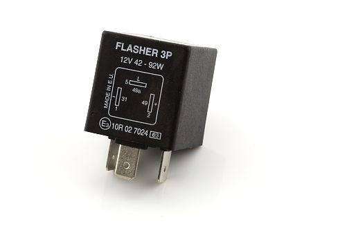 1584 Flasher Unit 12V 2x21W +0-4W - Euromotive Lighting & Signal