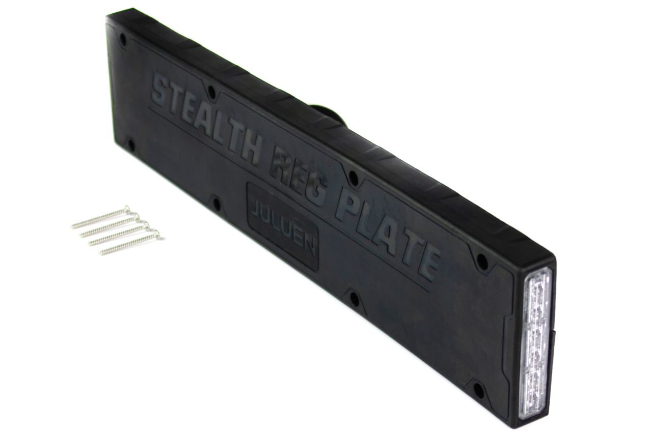 Stealth Registration Number Plate Warning Lamp - Blue - Euromotive Lighting & Signal