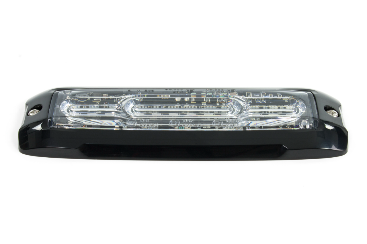 XT12 LED Surface Mounted Dual Colour Lamp (M57) - Xtreme Thin Series Blue/Red - Euromotive Lighting & Signal