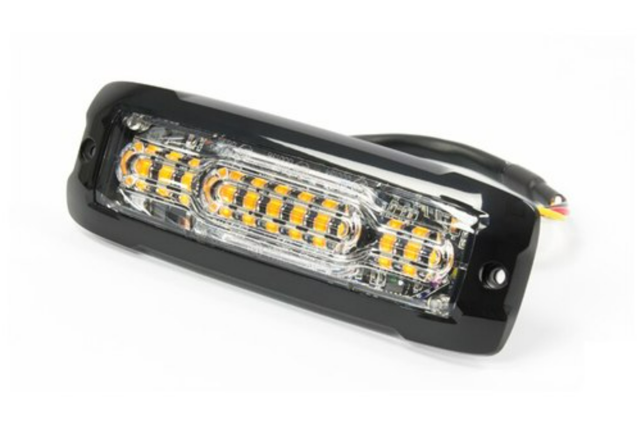 XT12 LED Surface Mounted Lamp (M57) - Xtreme Thin Series Amber - Euromotive Lighting & Signal