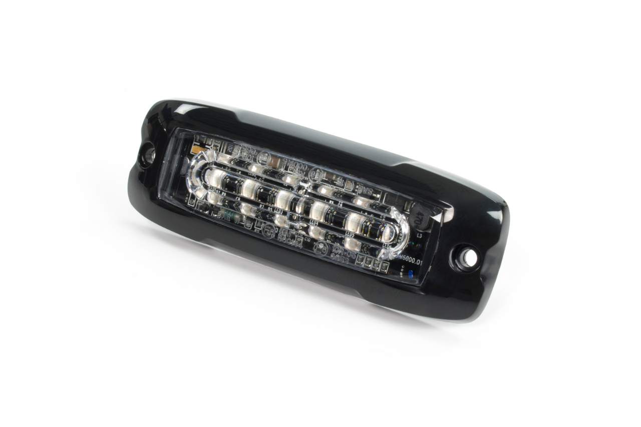 XT6 LED Surface Mounted Lamp (M60) - Xtreme Thin Series Amber - Euromotive Lighting & Signal