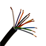 10 Core Thinwall Cable 2x2mm2, 8x0.5mm2 per metre - Euromotive Lighting & Signal