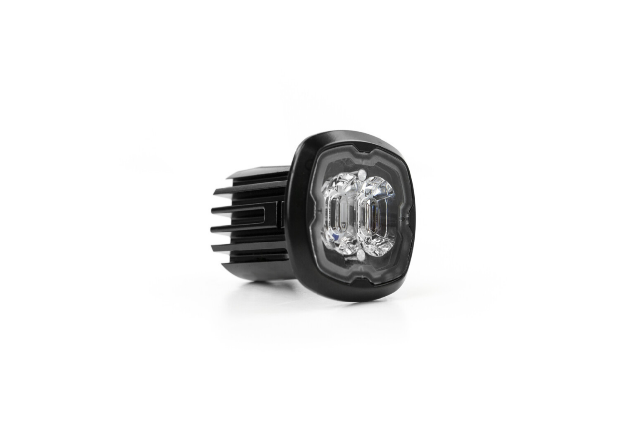 F16 Pop-n-Lock 6 LED Directional Lamp with Cruise Mode - Covert Series Red - Euromotive Lighting & Signal