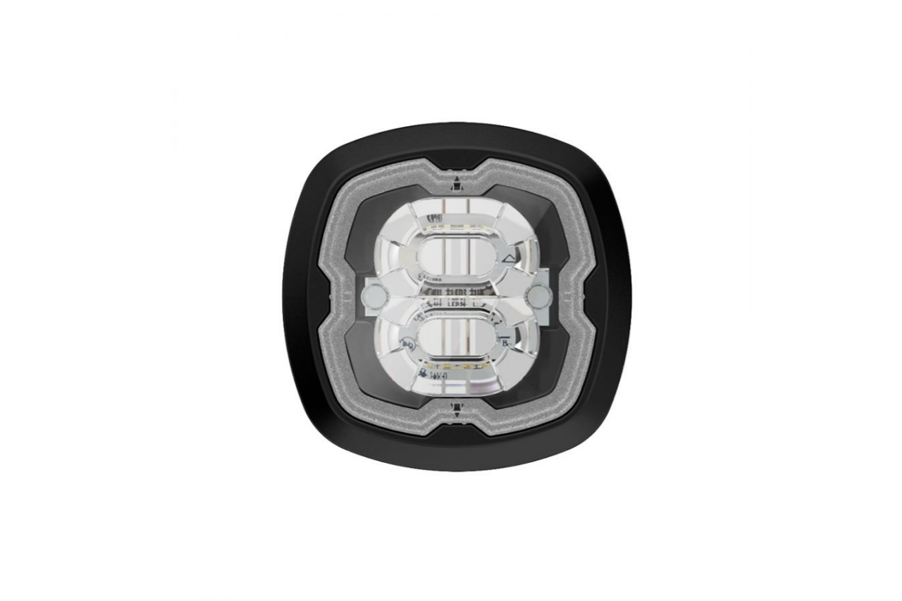 F16 Pop-n-Lock 6 LED Directional Lamp with Cruise Mode - Covert Series Red - Euromotive Lighting & Signal