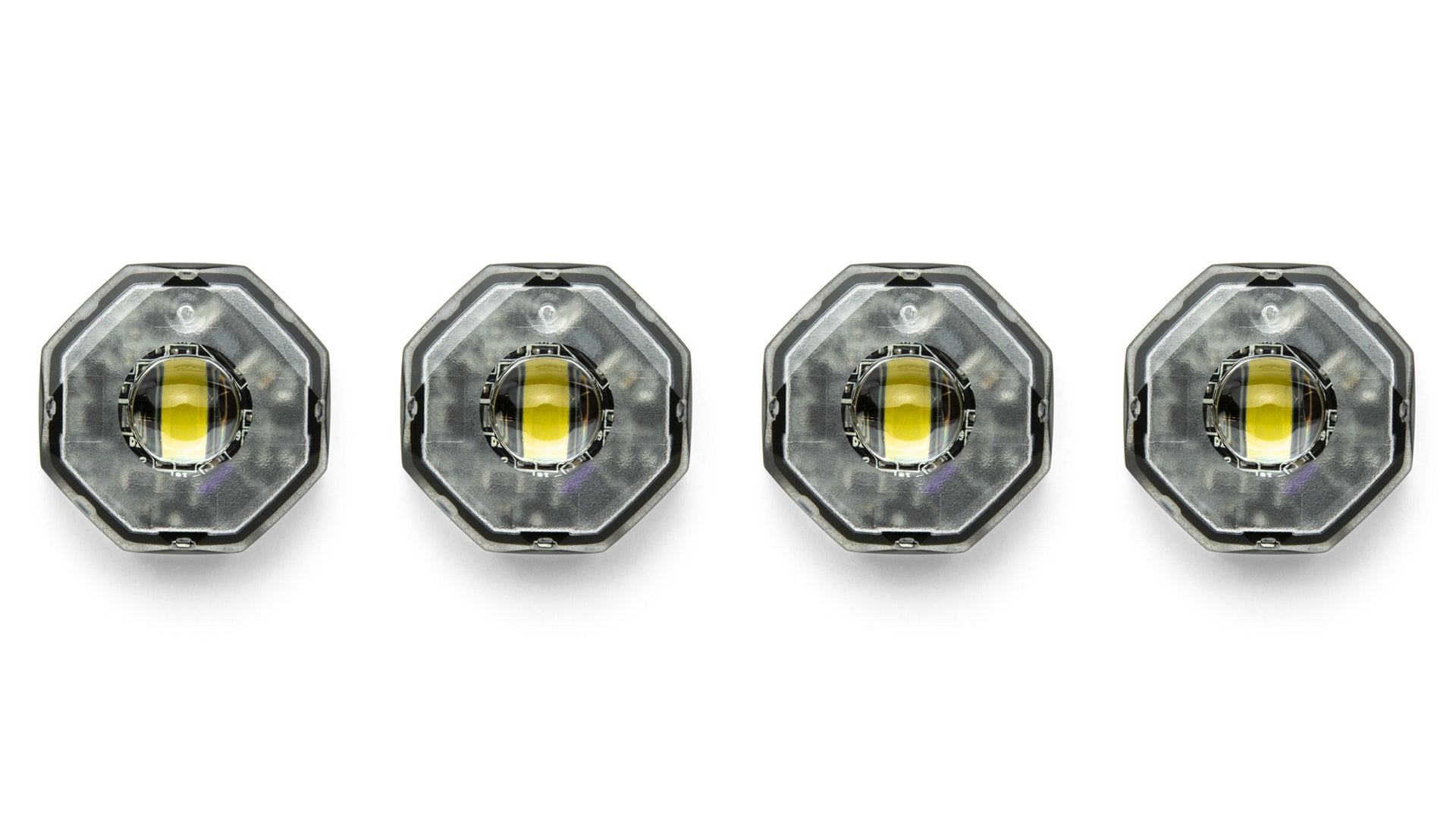 Octa Fit Covert Directional Kit  12-24v Blue(set of 4) - Euromotive Lighting & Signal