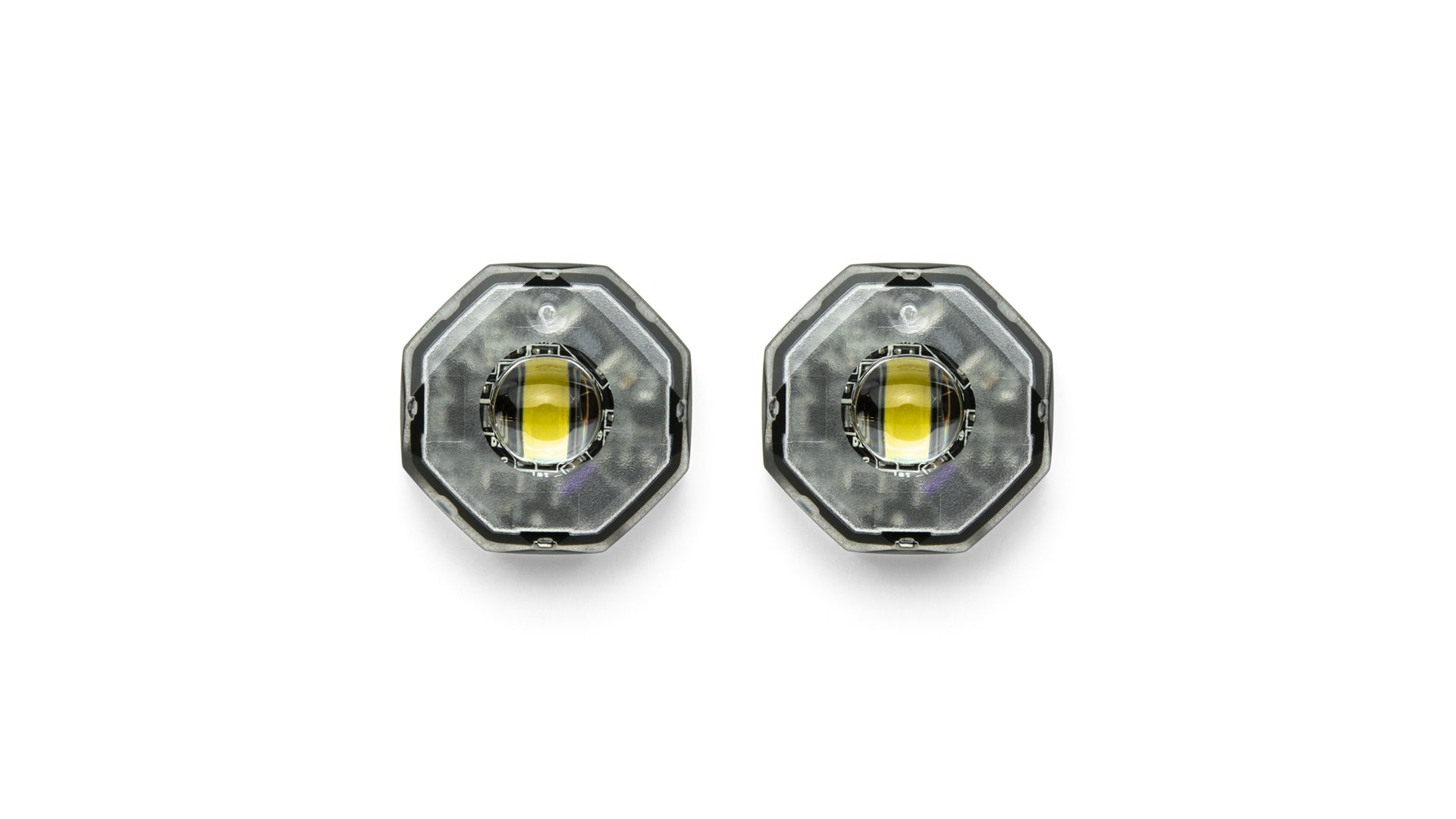 Octa Fit Covert Directional Kit  12-24v White (Pack of 2) - Euromotive Lighting & Signal