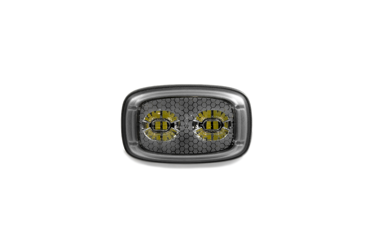 R4 LED Warning Lamps - Reactor Series Blue - Euromotive Lighting & Signal