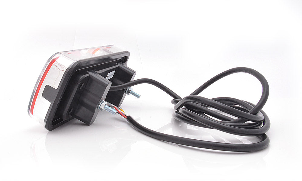 Rear Comb Lamp Stop/Tail/Ind/Fog Coloured Lens W66L - Euromotive Lighting & Signal