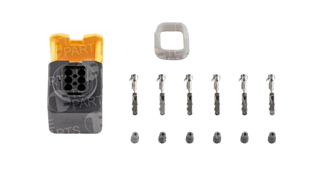 SCANIA: 2020285 H+B: 50390732 6-pin plug - Euromotive Lighting & Signal