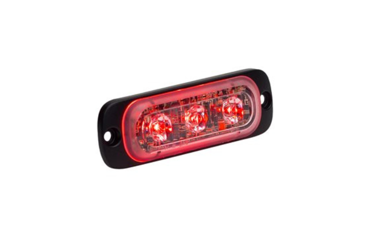 ST3 LED Directional Lamp - Super Thin Series RED - Euromotive Lighting & Signal