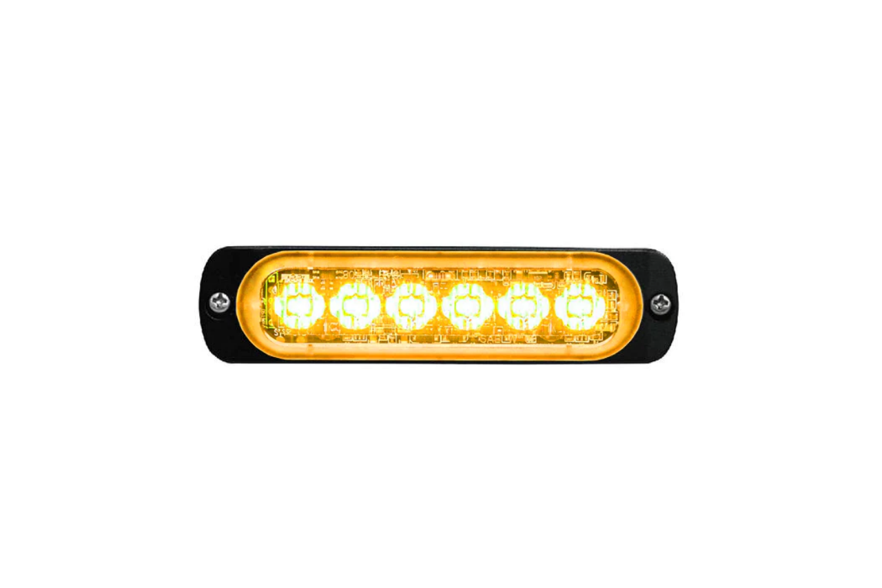 ST6 LED Directional Lamp - Super Thin Series Amber - Euromotive Lighting & Signal