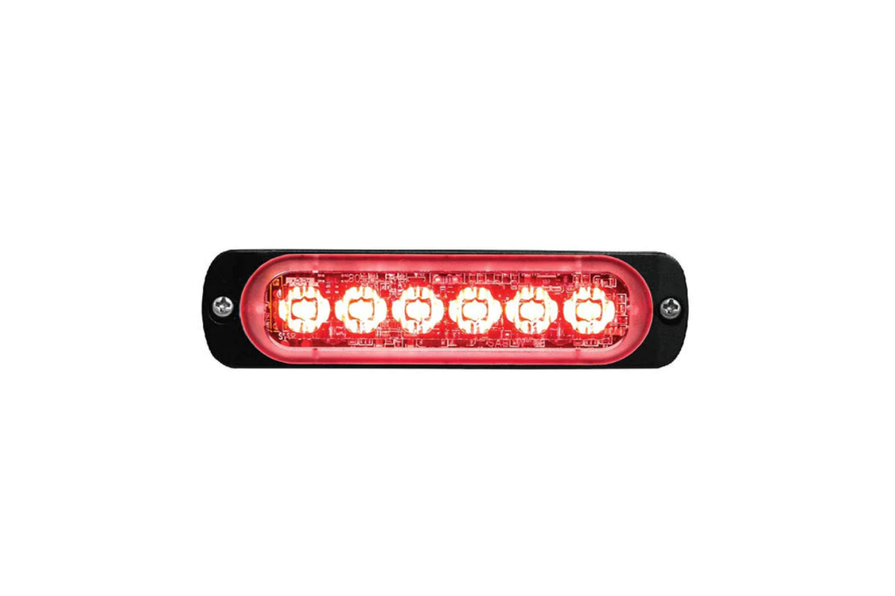 ST6 LED Directional Lamp - Super Thin Series Red - Euromotive Lighting & Signal