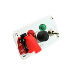 Switch Panel with 1x E95/ 1x E895/ 1x E101NG/ 1x E101NR/ 1x - Euromotive Lighting & Signal