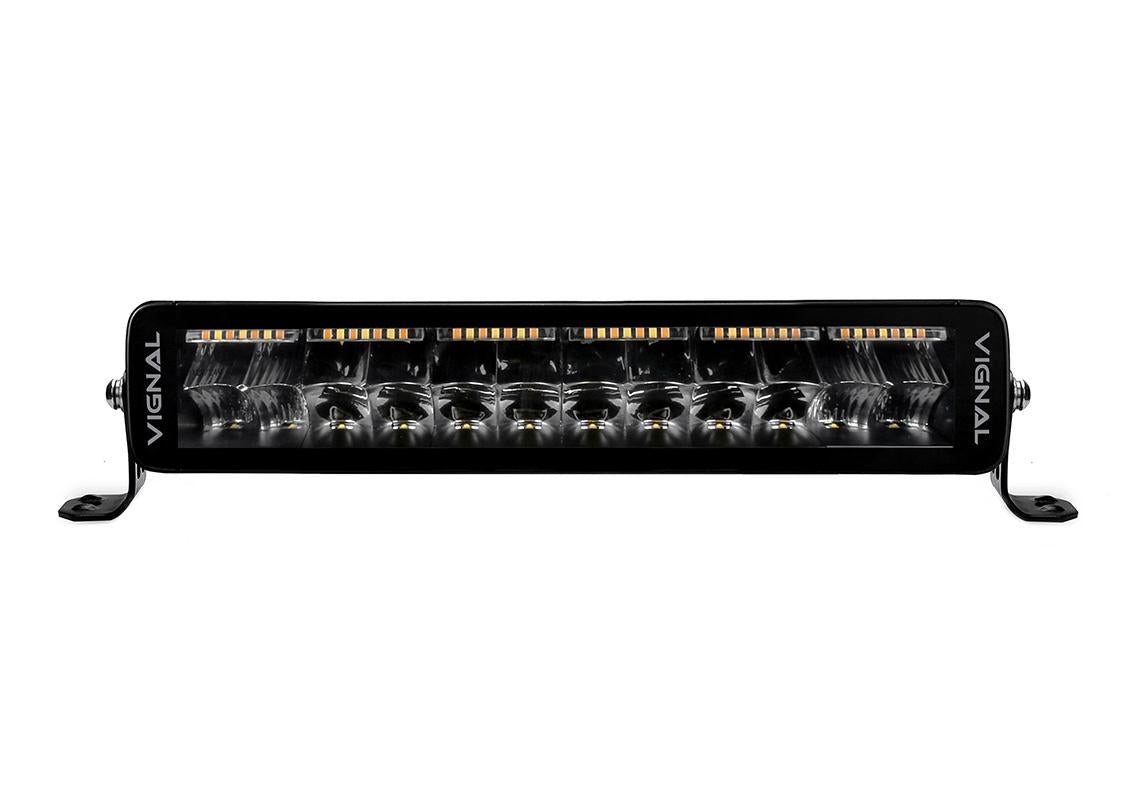 D16051 Driving Bar,Dual, 13.5" 10080lm Amb/Wht DRL, R65 Flash, 49w, 10-30v - Euromotive Lighting & Signal