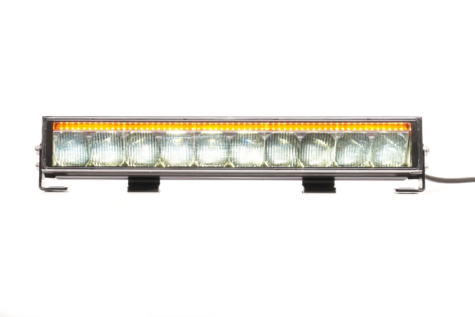 Multifunctional front lamp 215k Cd, 538mm, high-beam-amber warning, 12v/24v - Euromotive Lighting & Signal