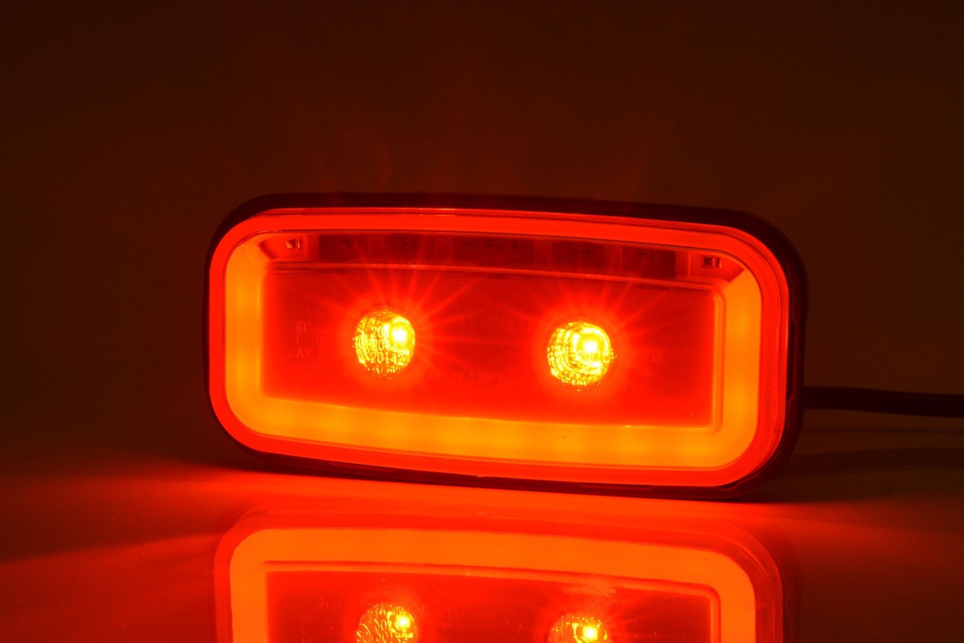 Rear Comb Tail & Fog Lamp, Clear Lens W225 - Euromotive Lighting & Signal