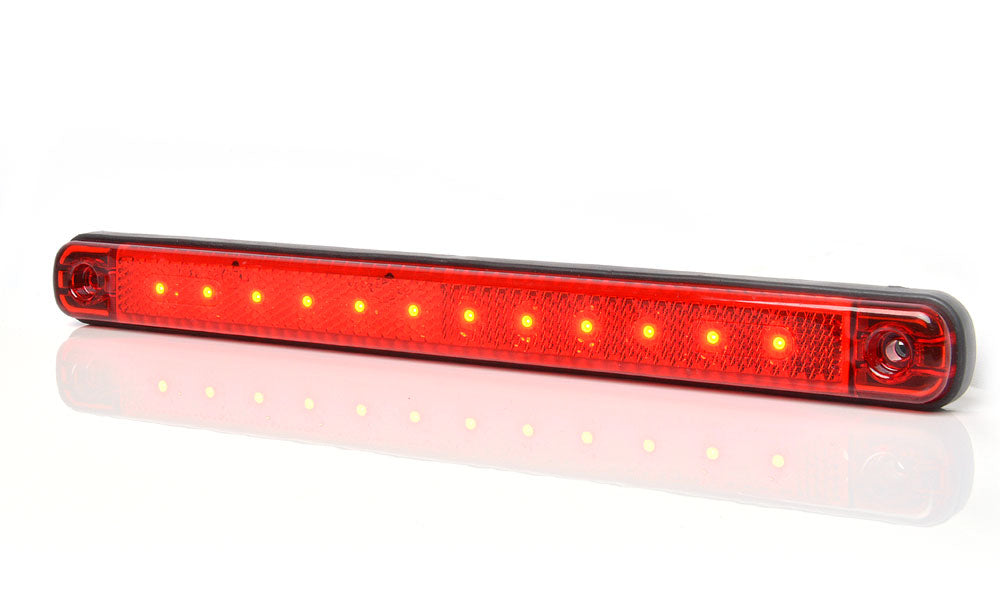 W115 LED EC825 Rear position Slimline Flush 12 LED with Reflex Reflector - Euromotive Lighting & Signal