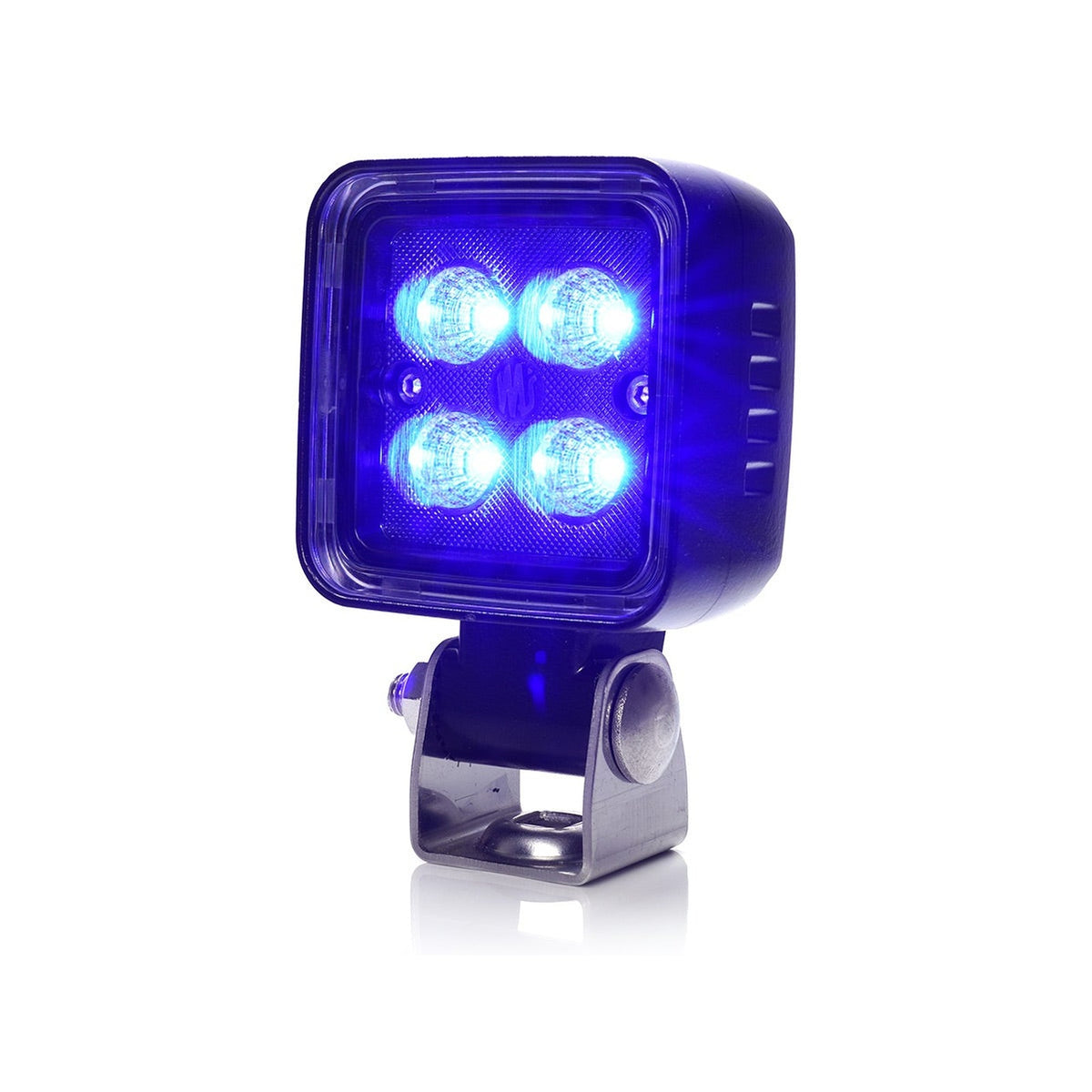 W261 Lumens 2000 EC2167 Blue Mini Square Work Lamp Flood - Euromotive Lighting & Signal