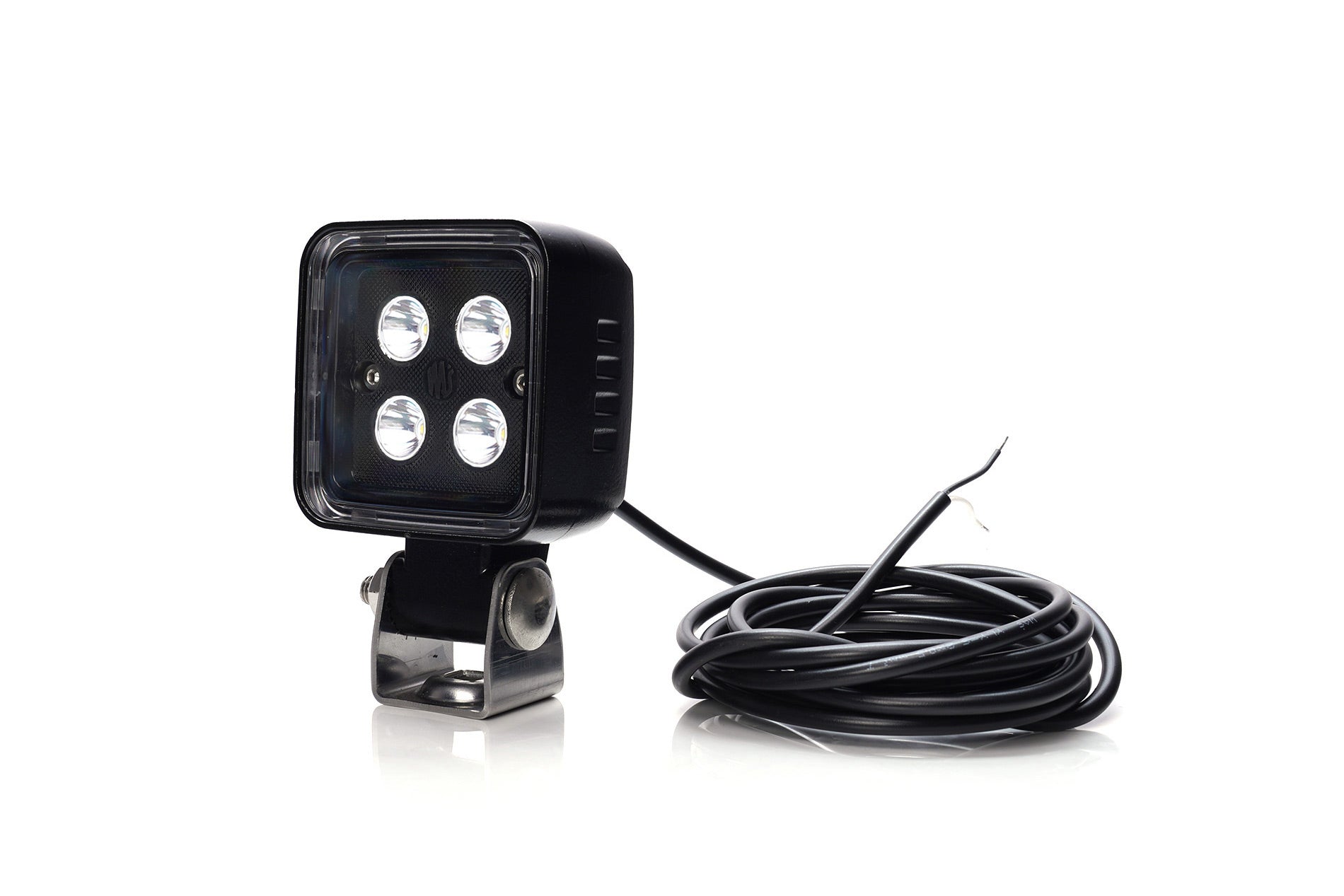 WAS W261 Dark LED Work Lamp – EC2169 Spot / EC2171 Flood (2700 Lumen) - Euromotive Lighting & Signal