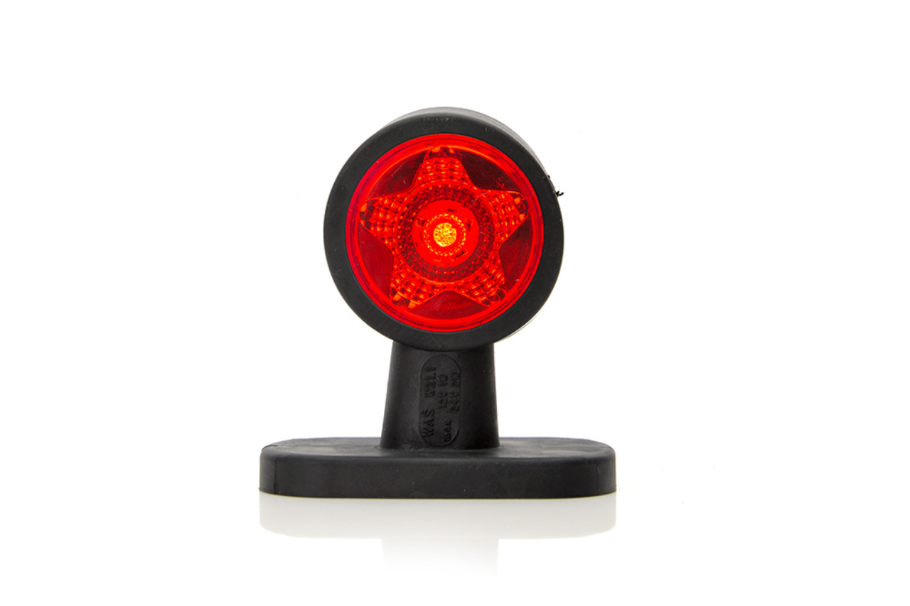 W21.1STAR LED Front/Rear Rubber Marker Lamp - EC873/I - Euromotive Lighting & Signal