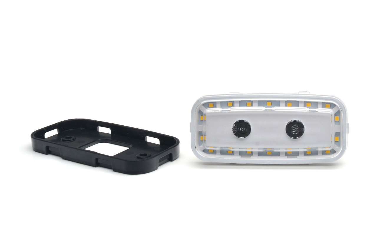 W225 LED Rear Combination Fog/Reverse Clear Lens Lamp - EC1481ARF - Euromotive Lighting & Signal