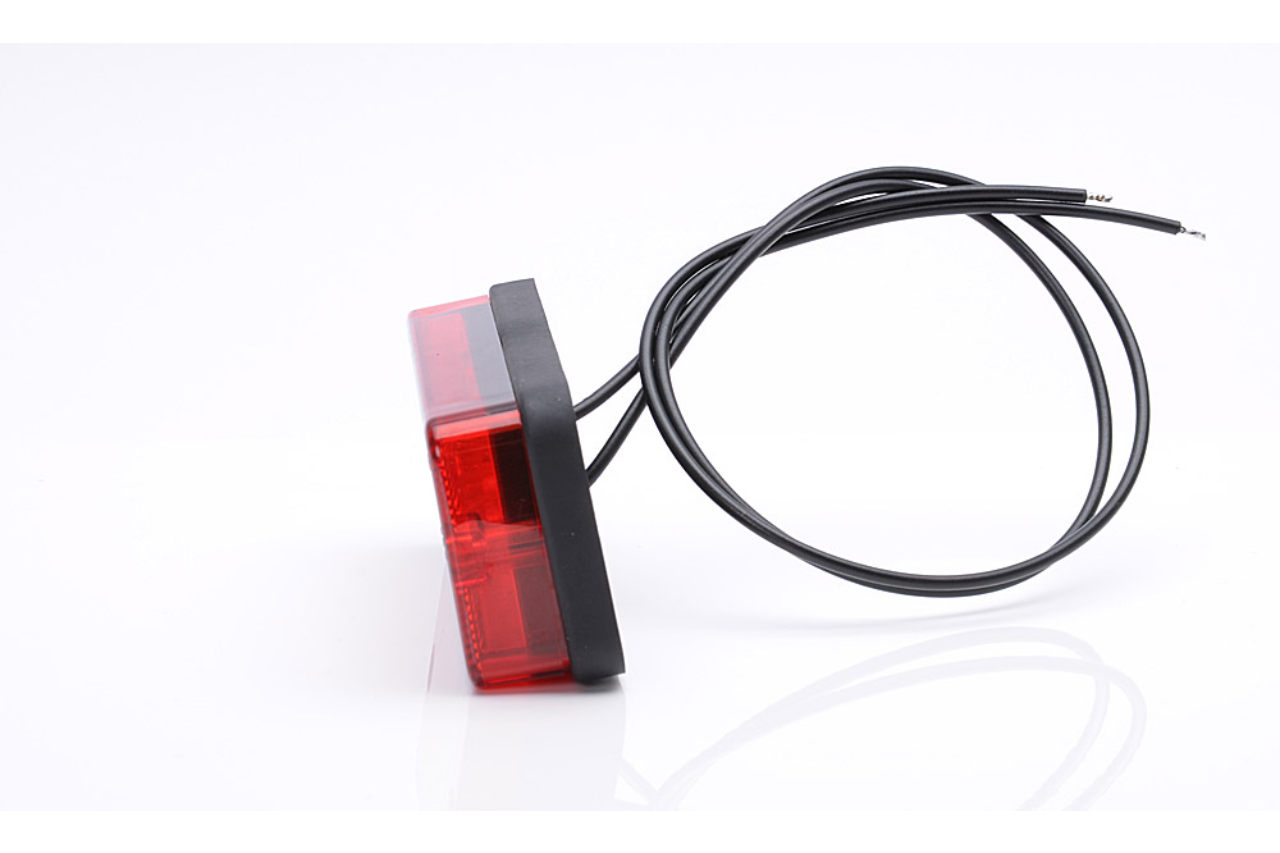 W83D Rear LED Fog Lamp with Red Lens - EC700KR - Euromotive Lighting & Signal