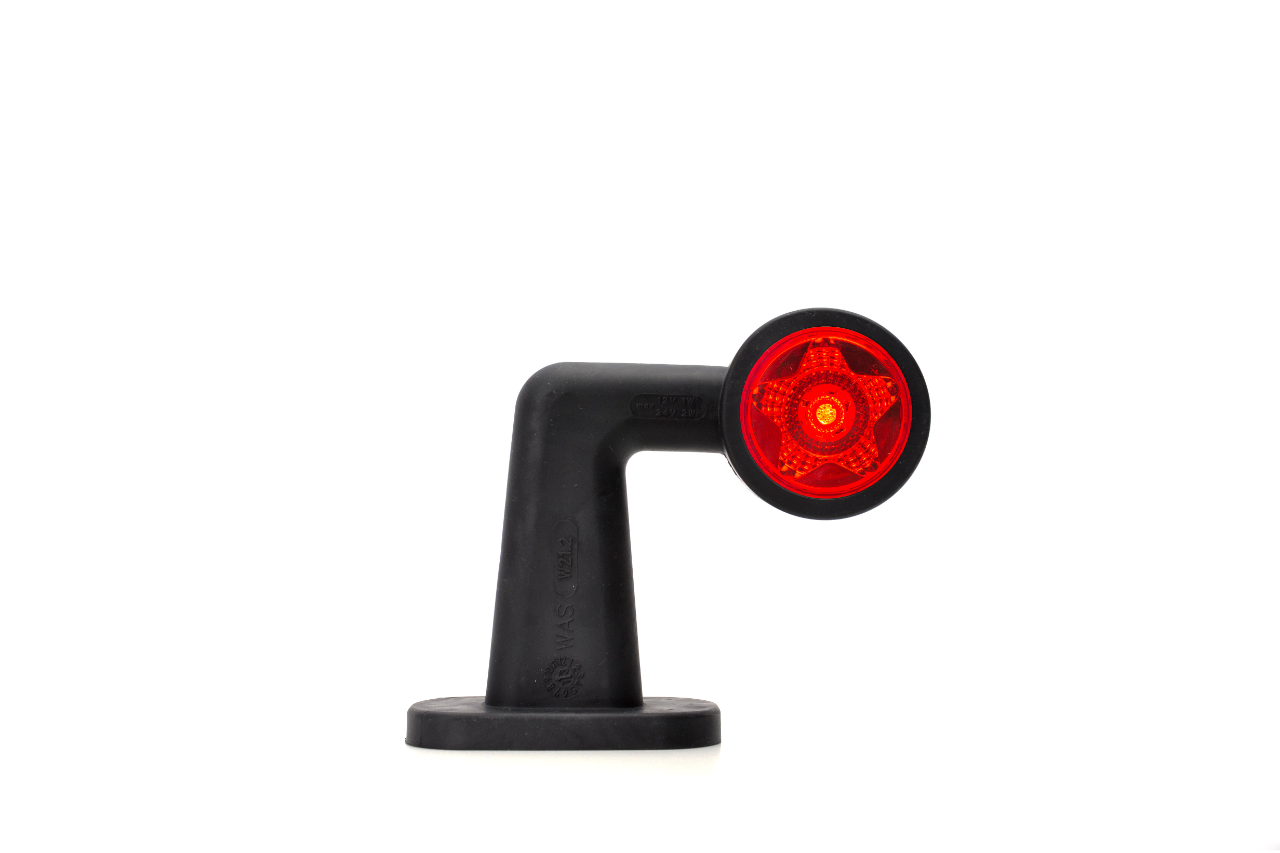 W21.2STAR Front/Rear 90 Degree Rubber Led Stalk Lamp - EC874L & EC874P - Euromotive Lighting & Signal