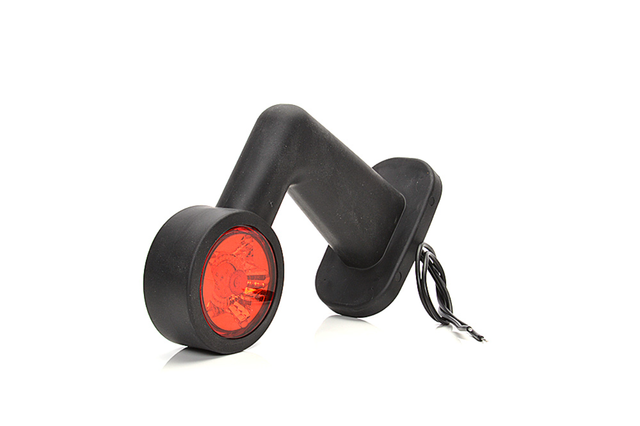 W21.2STAR Front/Rear 90 Degree Rubber Led Stalk Lamp - EC874L & EC874P - Euromotive Lighting & Signal