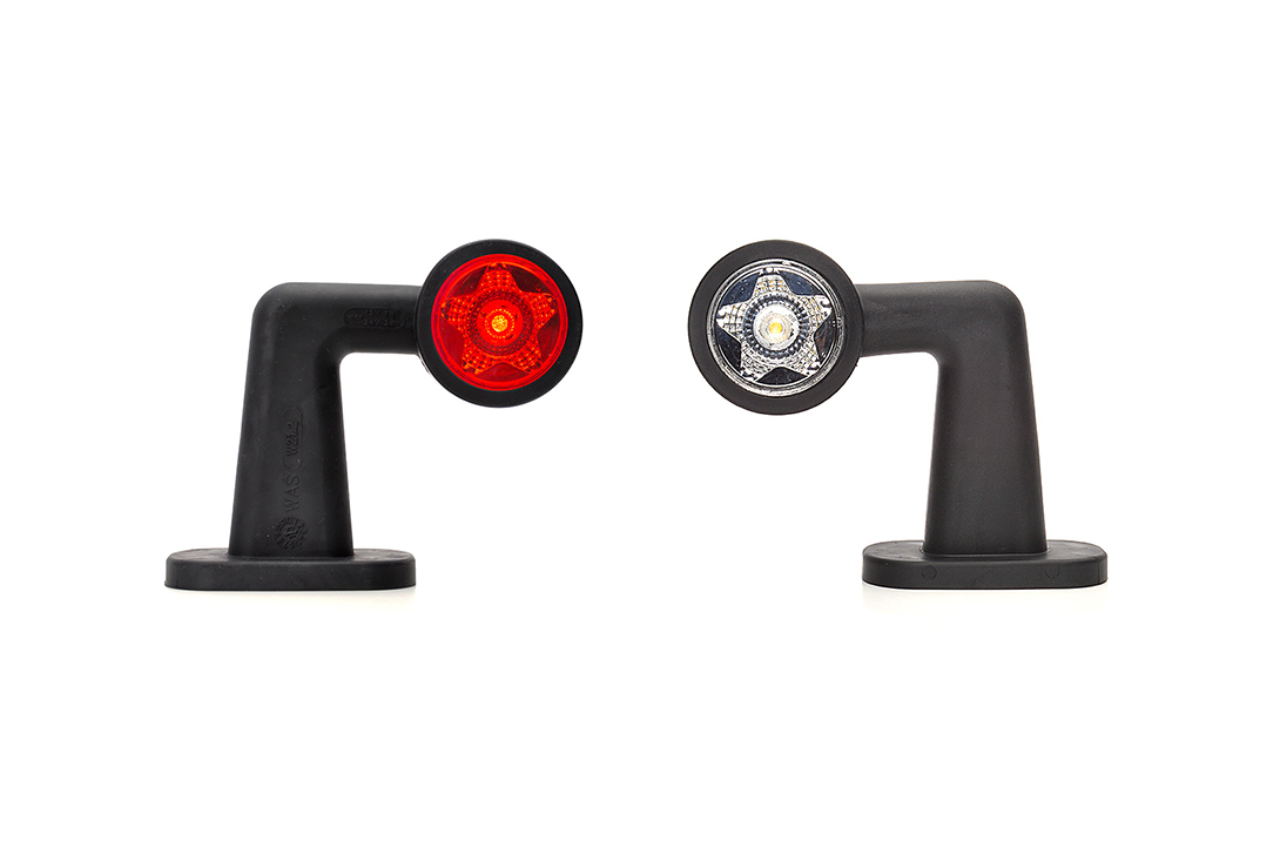 W21.2STAR Front/Rear 90 Degree Rubber Led Stalk Lamp - EC874L & EC874P - Euromotive Lighting & Signal