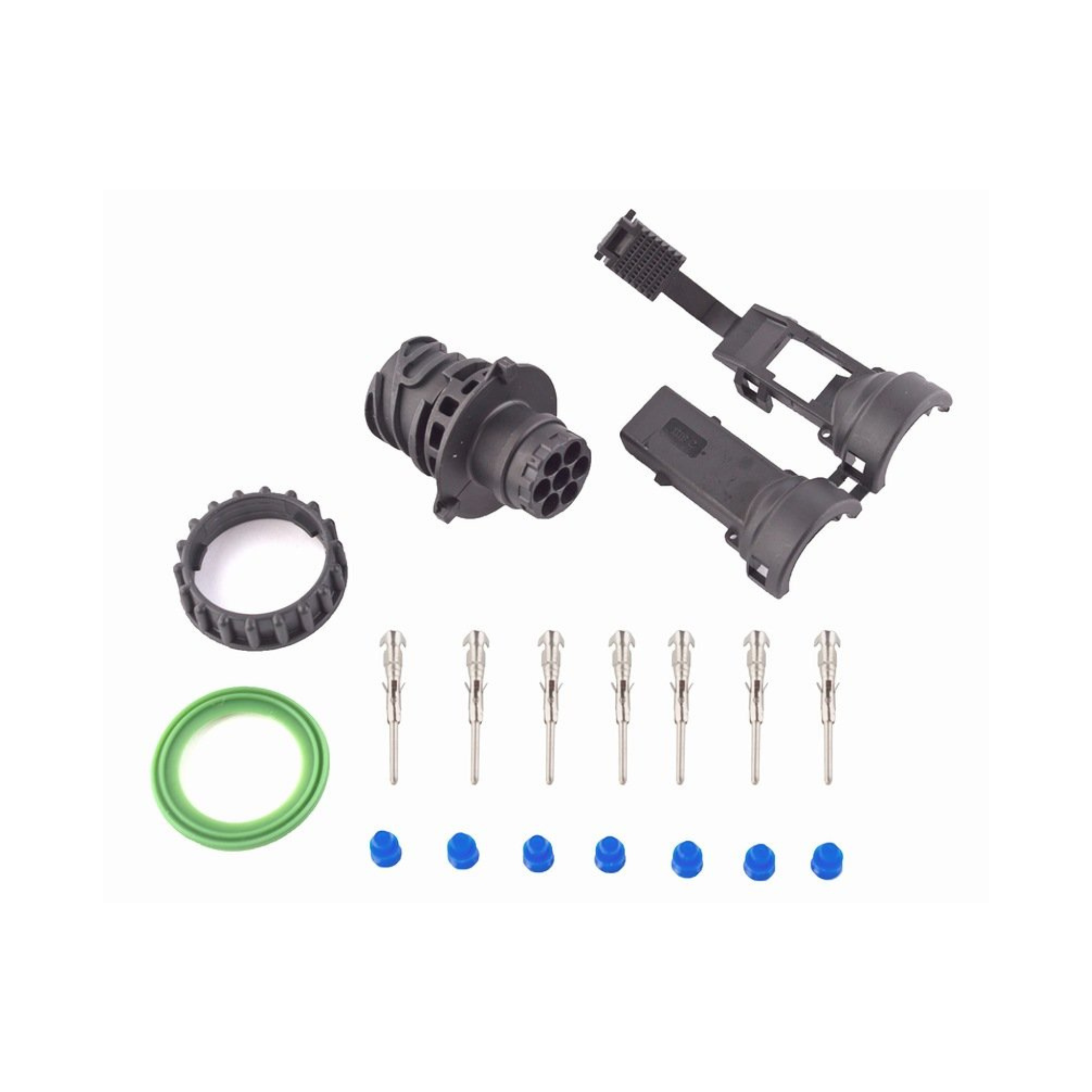 7810621 7-Pin Bayonet Plug, AMP 1.5 Compliance for MERCEDES / SCANIA - Euromotive Lighting & Signal