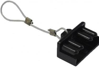 Anderson End Cap Internal Fit Black SB175 Range - Euromotive Lighting & Signal