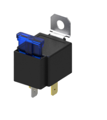 MIF24204 Fused Mini Relay 24V 20A 4 Pin Resistor w/tab - Euromotive Lighting & Signal