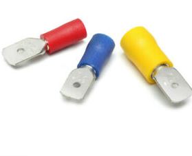 Insulated Male Spade Connectors - Euromotive Lighting & Signal
