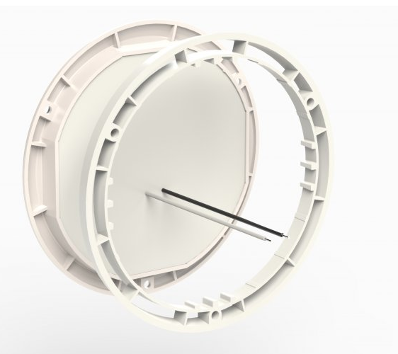 LWD2158 Round Interior LED Light with PIR – 1650lm Dual Voltage 12V/24V Surface Mount - Euromotive Lighting & Signal