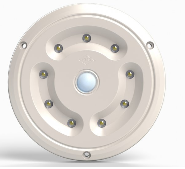 LWD2158 Round Interior LED Light with PIR – 1650lm Dual Voltage 12V/24V Surface Mount - Euromotive Lighting & Signal