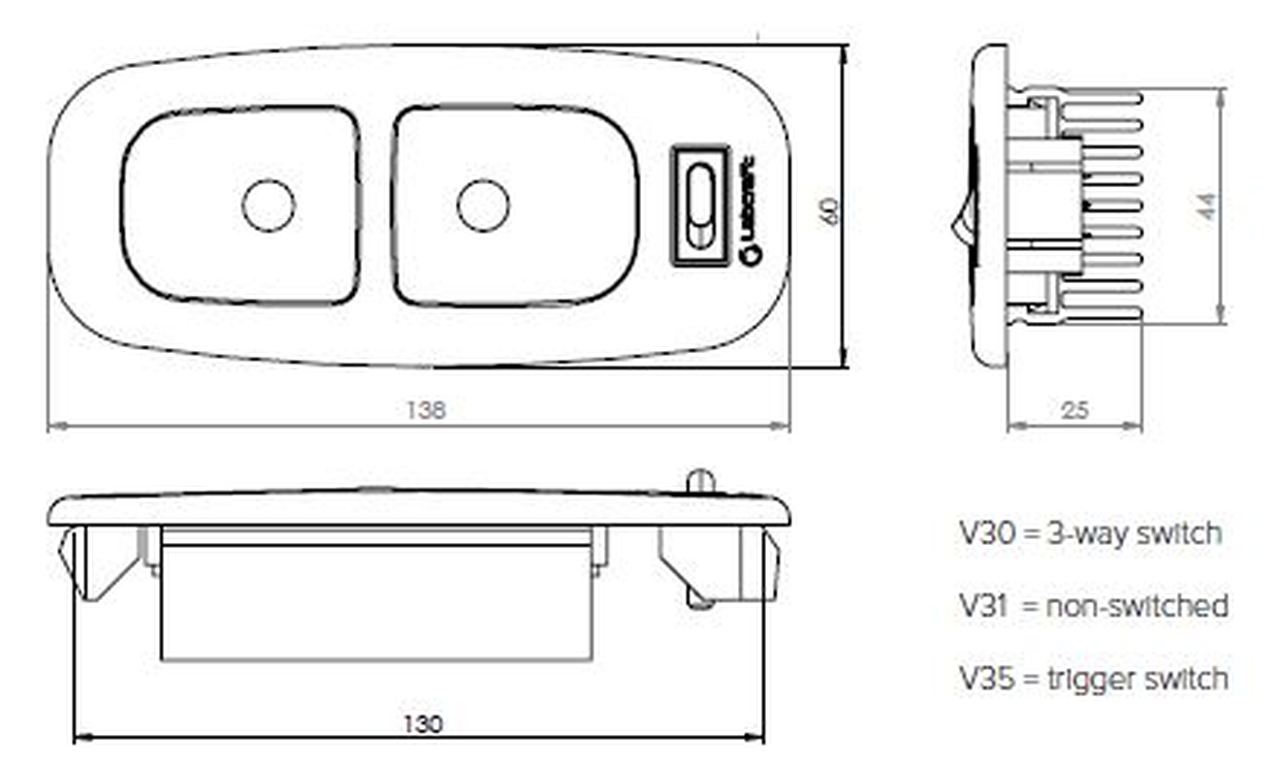 Vanlite V30 For Mercedes & Volkswagen - Euromotive Lighting & Signal
