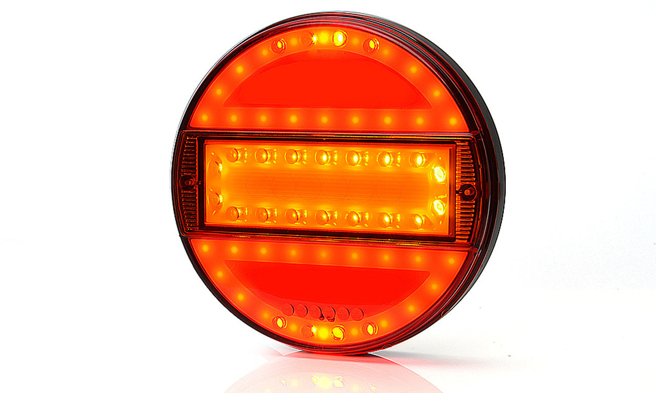 W93 EC740 Slimline Neon Stop/Tail/Indicator Burger Lamp - Euromotive Lighting & Signal