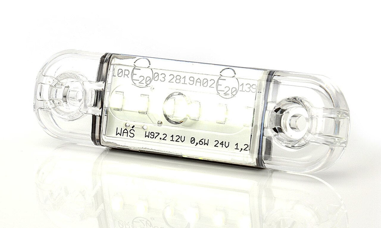 W97.2  EC713 Front Position Slimline Flush 5 LED Lamp - Euromotive Lighting & Signal