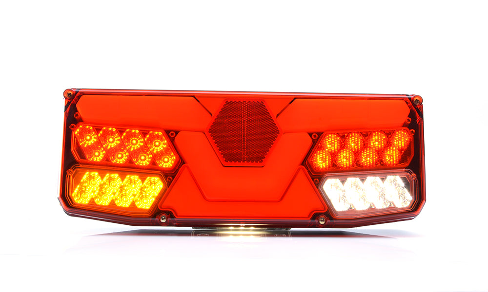 Beacon: B16, 8xBlue LEDs, Blue Lens, Mag, C-Plug, 12/24V - Euromotive Lighting & Signal