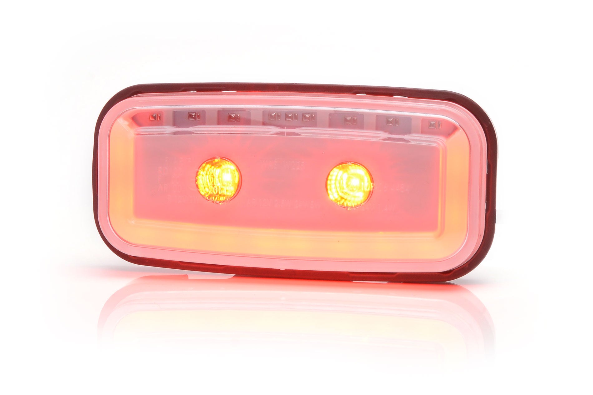 Rear Comb Tail & Fog Lamp, Clear Lens W225